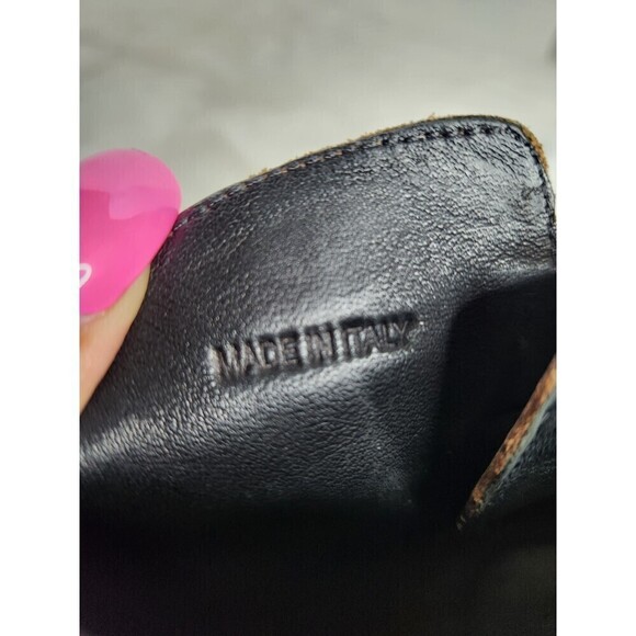 Rag & Bone Harrow Taupe Waxed Suede Stacked Heel Ankle Boot Booties, 38.5(8.5) - Picture 11 of 13